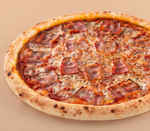 Пицца Ароматная с беконом